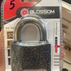 Khóa blossom đen/xám 3P