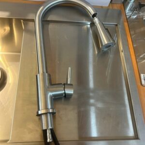Vòi cổ cao inox 304 AAA nóng lạnh CNL-OS17L