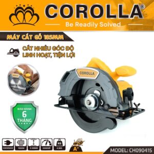 Máy cắt gỗ 1500W, sử dụng đĩa cắt 180mm