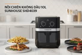 Nồi chiên không dầu 10L Tomika