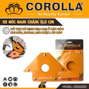 Ke góc nam châm bằng lõi nam châm vĩnh cửu 7.5cm (3 inch)